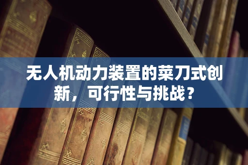 无人机动力装置的菜刀式创新，可行性与挑战？