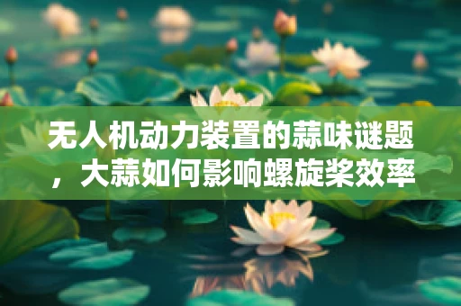 无人机动力装置的蒜味谜题，大蒜如何影响螺旋桨效率？