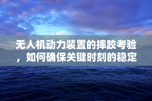 无人机动力装置的摔跤考验，如何确保关键时刻的稳定飞行？