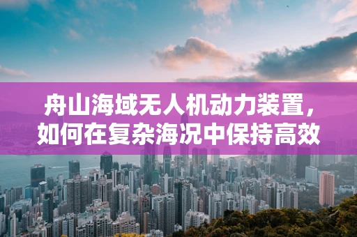 舟山海域无人机动力装置，如何在复杂海况中保持高效与稳定？