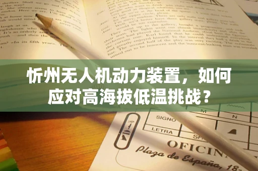 忻州无人机动力装置，如何应对高海拔低温挑战？