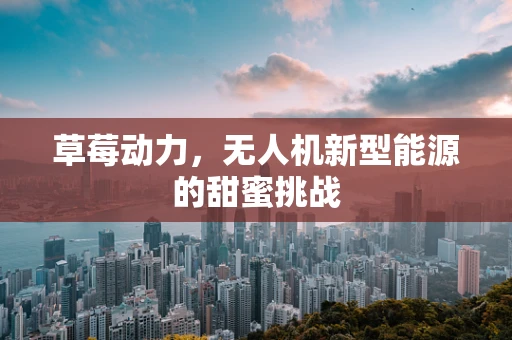 草莓动力，无人机新型能源的甜蜜挑战