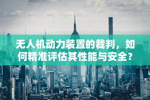 无人机动力装置的裁判，如何精准评估其性能与安全？