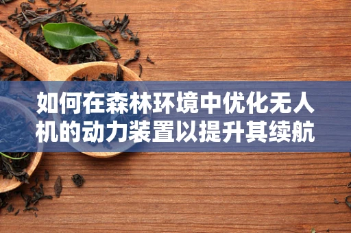 如何在森林环境中优化无人机的动力装置以提升其续航与效率？