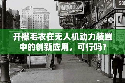 开襟毛衣在无人机动力装置中的创新应用，可行吗？