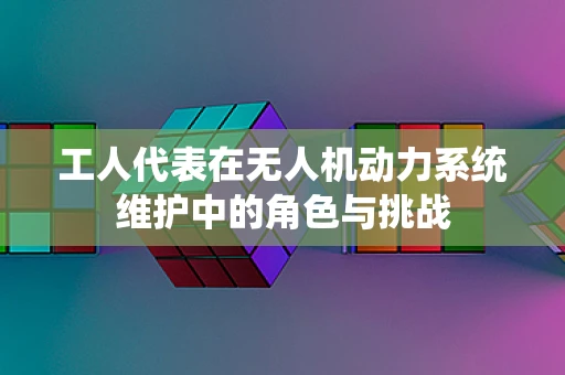 工人代表在无人机动力系统维护中的角色与挑战