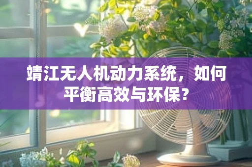 靖江无人机动力系统，如何平衡高效与环保？