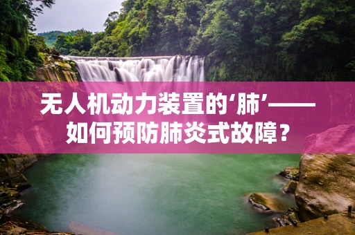 无人机动力装置的‘肺’——如何预防肺炎式故障？